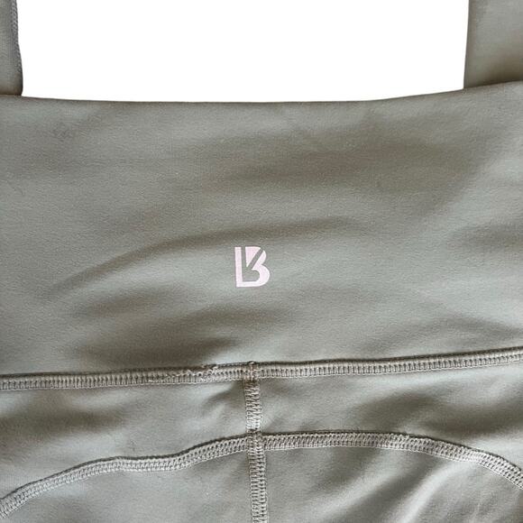 BuffBunny Women’s Luna High Waisted Sage Green Compression Leggings Size Small - Picture 8 of 9